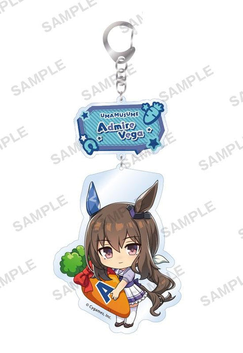 Uma Musume Pretty Derby Bushiroad Creative Mugyu Mini Acrylic Key Chain Vol.2 Admire Vega