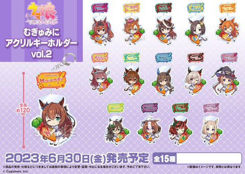 Uma Musume Pretty Derby Bushiroad Creative Mugyu Mini Acrylic Key Chain Vol.2 Agnes Tachyon