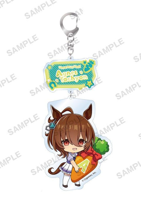 Uma Musume Pretty Derby Bushiroad Creative Mugyu Mini Acrylic Key Chain Vol.2 Agnes Tachyon