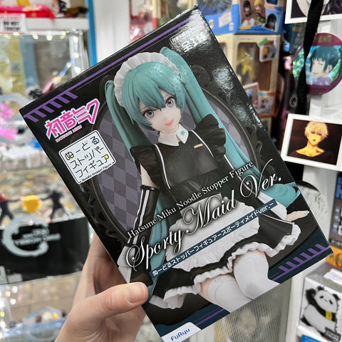 Vocaloid Hatsune Miku (Sporty Maid Ver.) Noodle Stopper Figure Furyu