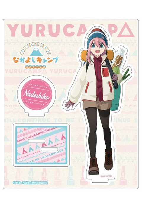 Yurucamp ACROSS Nakayoshi Camp Acrylic Stand Nadeshiko